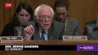 Bernie Sanders Questions Betsy DeVos: Would You Be Here Without Contributions? | ABC News