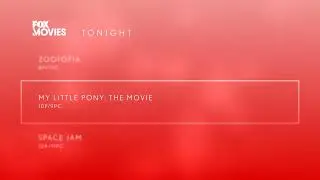 FOX Movies - Tonight Lineup #1 [FANMADE]