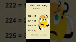 Math quiz / iq test math puzzle / brain test / ias math question || #maths #tranding #viral #shorts