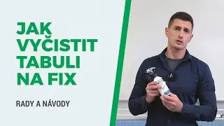 Jak snadno vyčistit tabuli na fix | VMS VISION