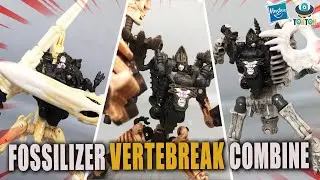 Transformer Kingdom Fossillizer VerteBreak All Combine