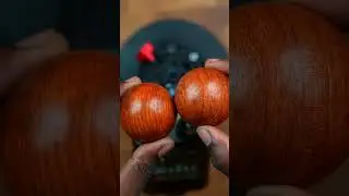 Brown Balls ASMR | Left Ear to Right Ear