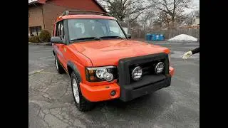 Engine bay and walk around of a 2004 Land Rover Discovery G4 on BaT
