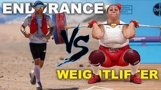 Endurance Athlete Tries Olympic Weightlifting.... with an Olympian!