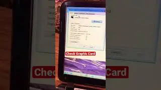 how to check graphic card in laptop
