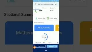 Olive Board - Live SSC CGL Tier 2 Mock Score #ssc #success #hardwork #ssccgl #mocktest #ibps