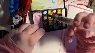 Watercolour mini seascapes