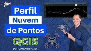 Perfil de Elevação para Nuvem de Pontos no QGIS e WebODM
