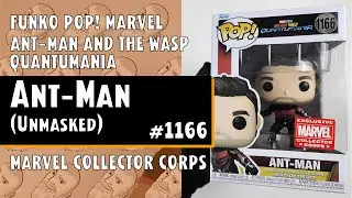 Funko Pop Ant-Man (unmasked) - 1166 - Ant-Man and The Wasp - Quantumania - Marvel Collector Corps