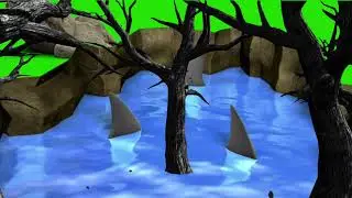 shark effect green screen|sharks fin in the water green screen|green screen Shark effect|shark swim