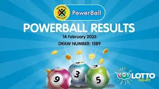 🎉 PowerBall for 14 February 2025 | South Africa National Lottery
