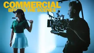 BEHIND THE SCNES of a COMMERCIAL Cinematographer