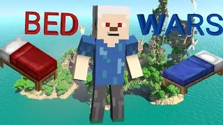 Вражда двух команд. Minecraft. Bed Wars.