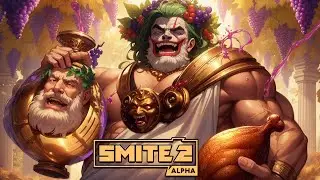Smite 2 Alpha We Live in a Bacchus Support Dionysociety