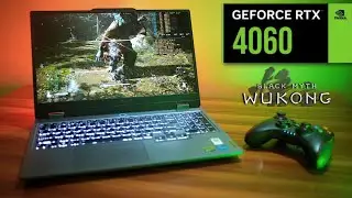 Black Myth Wukong vs RTX 4060 Mobile | Lenovo LOQ i5-12450HX 4060
