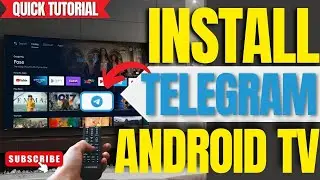 No Play Store? How to Download & Install Telegram App on ANY Android TV (2025)
