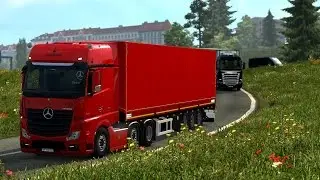 Euro Truck Simulator 2 - Mercedes Actros Mp4 New Sound
