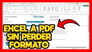 ✅COMO CONVERTIR EXCEL A PDF SIN PERDER EL FORMATO