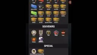 Ставки оружий+открытие кейсов в case simulator 2