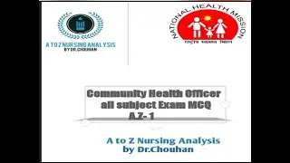 #CHO #NHM_CHO_QUESTIONSNHM CHO Exam Model Paper 2020 || NHM CHO Community Health Officer 2020