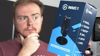 BEST MICROPHONE for New Streamers? (Elgato Wave 1 Unboxing  & First Impressions)