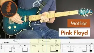 Mother  - Pink Floyd - Learn to Play! (Guitar cover & Tab)