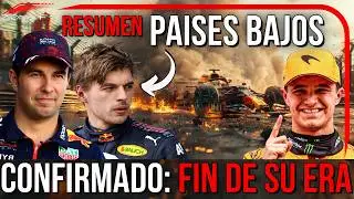 ¡Oficial: Fin de la Era Red Bull! | GP Países Bajos