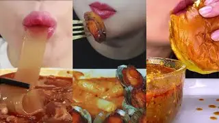 ASMR MUKBANG COMPILATION - 74