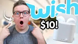 Testing $10 AIRPODS From Wish! Do They Work??