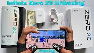 Infinix Zero 20 unboxing and gaming test 60MP OIS selfie camera