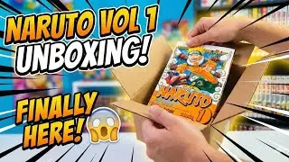 Naruto Volume 1 Manga Unboxing (Blinkit) 📦 | Worth It or Not?