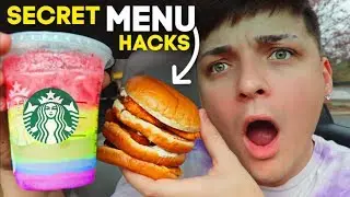 Ordering SECRET Fast Food Items! *IT WORKED*