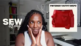 Re-Creating and Sewing My (Fun & Flirty) Pinterest Inspired Birthday Outfit!  #sewing #diysewing