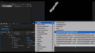 AE表达式教程14、posterizetime