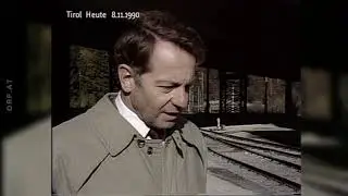 Einsturz Kufsteiner Innbrücke - Einsturzgefahr Brücke in Kufstein (ORF Tirol Heute 16.07.1990)
