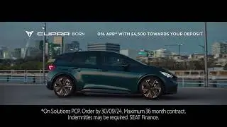 CUPRA Born. 100% electric.