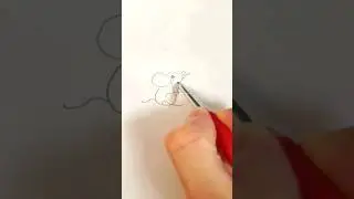 Mouse 🐁 #easydrawing #subscribe #shorts