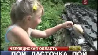 Девочка поет птичьими голосами