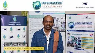 Get Inspired by Er. Ashok Kumar’s Sustainable Solutions at IGBC Expo 🌍