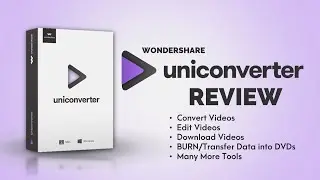 6.Uniconverter from Wondershare|Ultimate video converting and Editing Tool|Review
