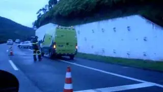 Acidente BR 277 - Sentido Litoral Parana
