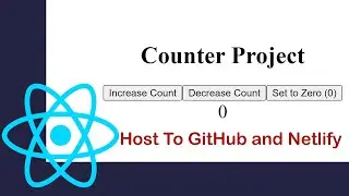 Simplistic Counter Project Using React 💠 Starting From Creating A Repo TO Deploying To Cloud