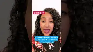 English Expression | Take Your Sweet Time | English Vocabulary