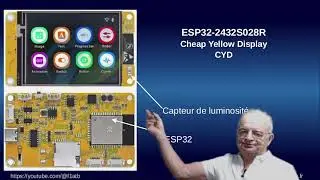 ESP32 avec Écran - Extension des GPIOs