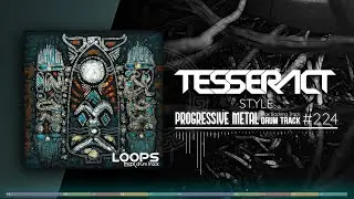 Progressive Metal Drum Track / TesseracT Style / 115 bpm
