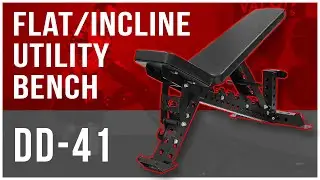 DD-41, Flat/Incline Utility Bench | Valor Fitness