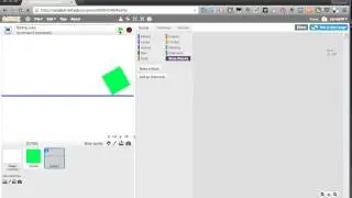 Scratch - Rolling cube - Basic animation