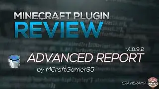 Minecraft/Spigot Plugin Review: Advanced Reports v1.0.9.2