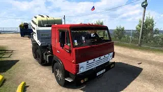 На Камазе по Южному региону.ETS-2 v-1.44