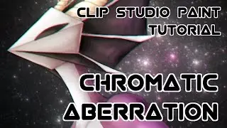 Adding Chromatic Abberation with Clip Studio